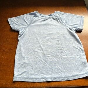 Primary Stay Cool Tee Size 4-5 Vintage Blue
